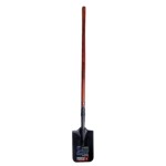 SHOVEL SQUARE MOUTH POST HOLE TIMBER LONG HANDLE
