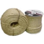 ROPE SISAL 3 STRAND NATURAL 28MM X 250M COIL