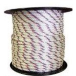CORD SASH BRAIDED POLYPROPYLENE RED/BLUE FLECK 12MM X 100M REEL