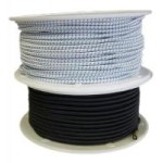 CORD ELASTIC SHOCK 24 PLAIT BLUE/WHITE 4MM X 100M REEL