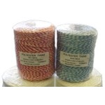 TWINE POLYESTER BUTCHERS TWISTED WHITE 400M REEL X 1800 TEX