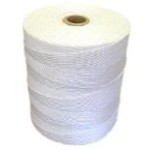 TWINE POLYESTER TICKETING TWISTED WHITE 1MM X 750M REEL