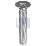 SCREW METAL THREAD ZP CSK HEAD XR M5 X 20