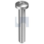 SCREW METAL THREAD ZP PAN HEAD XR M4 X 20