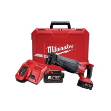 RECIPROCATING SAW SAWZALL BRUSHLESS KIT 18V M18CSX2-502C MILWAUKEE RECIPROCATING SAW SAWZALL BRUSHLESS KIT 18V M18CSX2-502C MILWAUKEE