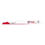 BLADE SAWZALL WOOD DEMOLITION 230MM 5TPI PACK 25 MILWAUKEE