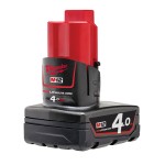 BATTERY PACK 12V 4.0AH M12B4 MILWAUKEE