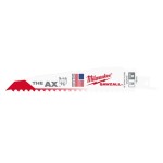 BLADE SAWZALL WOOD DEMOLITION 150MM 5TPI PACK 25 MILWAUKEE