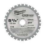 BLADE CIRCULAR SAW FERROUS METAL 135MM X 30T MILWAUKEE