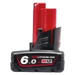 BATTERY PACK 12V 6.0AH M12B6 MILWAUKEE
