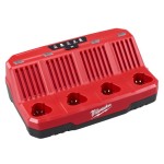 CHARGER 4 BAY 12V M12C4 MILWAUKEE