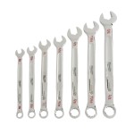 COMBINATION WRENCH SET SAE 7 PIECE MILWAUKEE