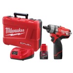 SCREWDRIVER 1/4 HEX KIT 12V M12CD-302C MILWAUKEE