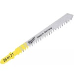 JIGSAW BLADE WOOD 75MM T111C PACK 5 MILWAUKEE