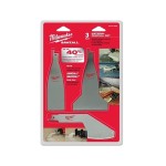 BLADE RECIPROCATING SAW SCRAPER SET 3 PIECE MILWAUKEE