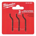 REAMING BLADES PACK 3 MILWAUKEE