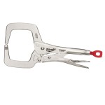 C-CLAMP LOCKING PLIER REGULAR JAW 280MM TORQUE LOCK MILWAUKEE