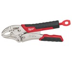 CURVED JAW LOCKING PLIER 178MM TORQUE LOCK SOFT GRIP MILWAUKEE