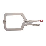 LOCKING PLIERS DEEP REACH C CLAMP SWIVEL JAWS 228MM TORQUE LOCK MILWAUKEE