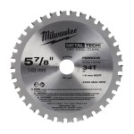 BLADE CIRCULAR SAW FERROUS METAL 150MM X 34T MILWAUKEE