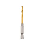 DRILL BIT 1/4 HEX RED HELIX TITANIUM 3MM PACK 2 MILWAUKEE