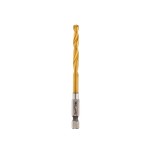 DRILL BIT 1/4 HEX RED HELIX TITANIUM 4.5MM MILWAUKEE