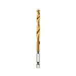 DRILL BIT 1/4 HEX RED HELIX TITANIUM 6MM MILWAUKEE
