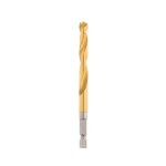 DRILL BIT 1/4 HEX RED HELIX TITANIUM 7MM MILWAUKEE