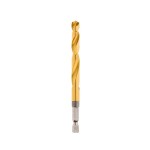 DRILL BIT 1/4 HEX RED HELIX TITANIUM 8MM MILWAUKEE