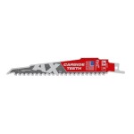 BLADE SAWZALL CARBIDE TEETH WOOD DEMOLITION 150MM 5TPI MILWAUKEE