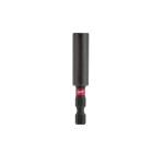 BIT HOLDER IMPACT MAGNETIC 1/4 HEX MALE 300MM SHOCKWAVE MILWAUKEE