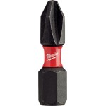 BIT POWER PHILLIPS No.2 X 150MM PACK 10 SHOCKWAVE MILWAUKEE