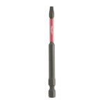 BIT POWER SQUARE RECESS No.2 X 89MM PACK 25 SHOCKWAVE MILWAUKEE