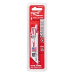 BLADE SAWZALL METAL THIN KERF 100MM 24TPI PACK 5 MILWAUKEE