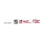 BLADE SAWZALL METAL THIN KERF 150MM 10TPI PACK 5 MILWAUKEE