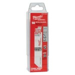 BLADE SAWZALL METAL THIN KERF 150MM 18TPI PACK 50 MILWAUKEE