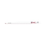 BLADE SAWZALL WOOD THIN KERF 300MM 5TPI PACK 5 MILWAUKEE