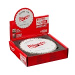 BLADE CIRCULAR SAW WOOD FRAMING 184MM X 24T PACK 10 MILWAUKEE
