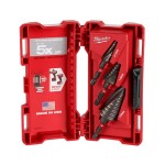 STEP DRILL SET 3 PIECE 4-12MM 4-20MM 4-30MM MILWAUKEE