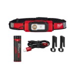 HEADLAMP KIT HARD HAT USB 4V MILWAUKEE
