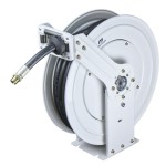 HOSE REEL OIL TWIN PEDESTAL H/D RETRACTABLE OPEN 15M X 3/4IN