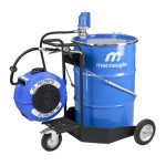 TROLLEY 205L DISPENSING OIL SYSTEM DRUM PUMP W/METERED GUN H/D