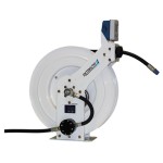 HOSE REEL OIL TWIN PEDESTAL H/DUTY OIL F SERIES 15M X 1/2IN