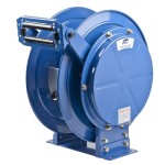 HOSE REEL TWIN PEDESTAL OPEN BARE SUITS 20M X 13MM