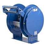 HOSE REEL TWIN PEDESTAL OPEN BARE SUITS 20M X 25MM