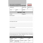 HAZARD REPORT BOOKS (HAZOB) 30 PAGES