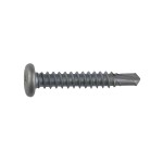 TEK SCREW SDM WAFER HEAD CL3 10-16 X 22MM ZINC YELLOW BOX 1000