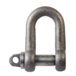 DEE SHACKLE PIN SCREW 0.25T GAL (GRADE M) M6 X 10