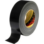 CLOTH TAPE BLACK WATER RESISTANT Y389 50MM X 50M