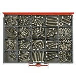CHAMPION MASTER KIT G304 METRIC SET SCREWS & NUT CA1880